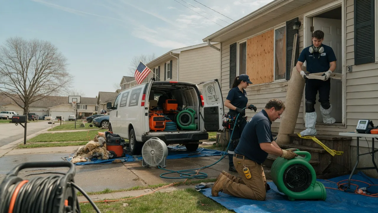 Water Damage Restoration in Mountain View, WY near me